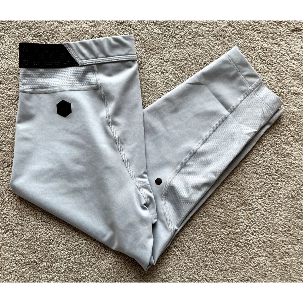 Under Armour UA Rush 3/4 Legging Mens Large Compression Celliant Gray